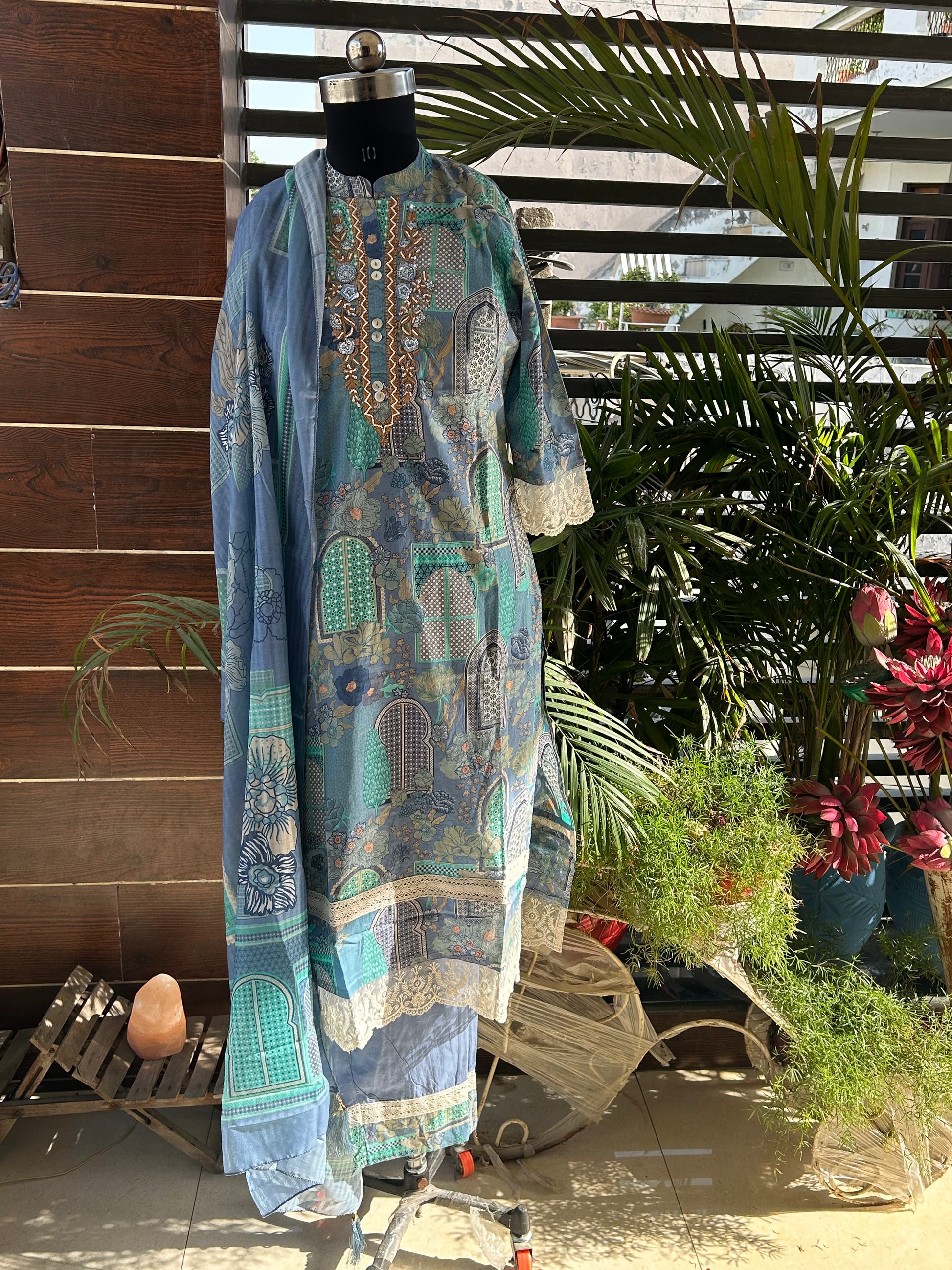 Three piece Kurti set