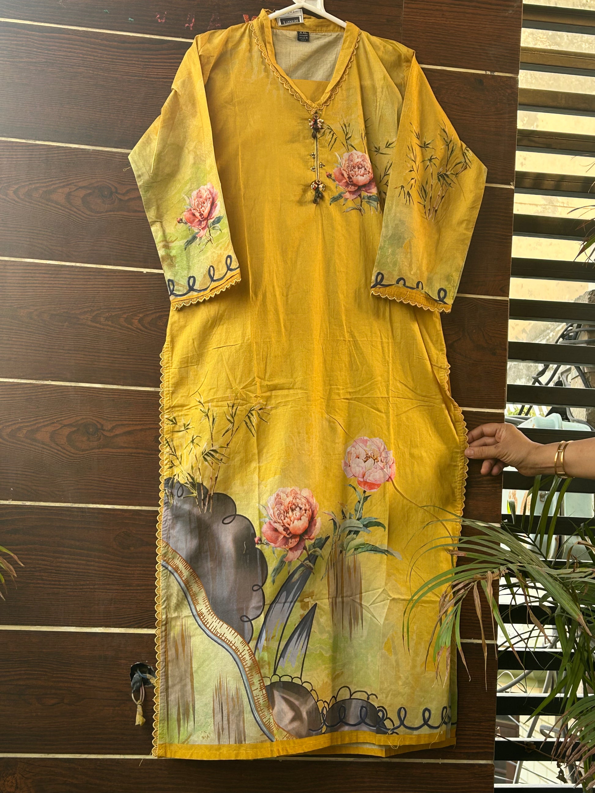 Three piece Kurti set