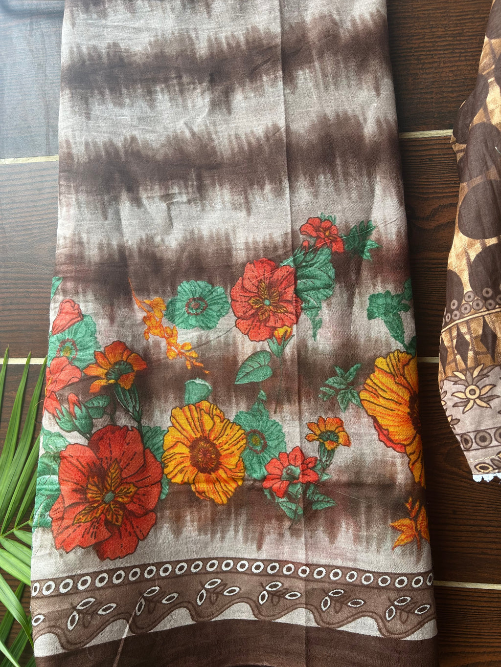 Three piece cotton kurta set