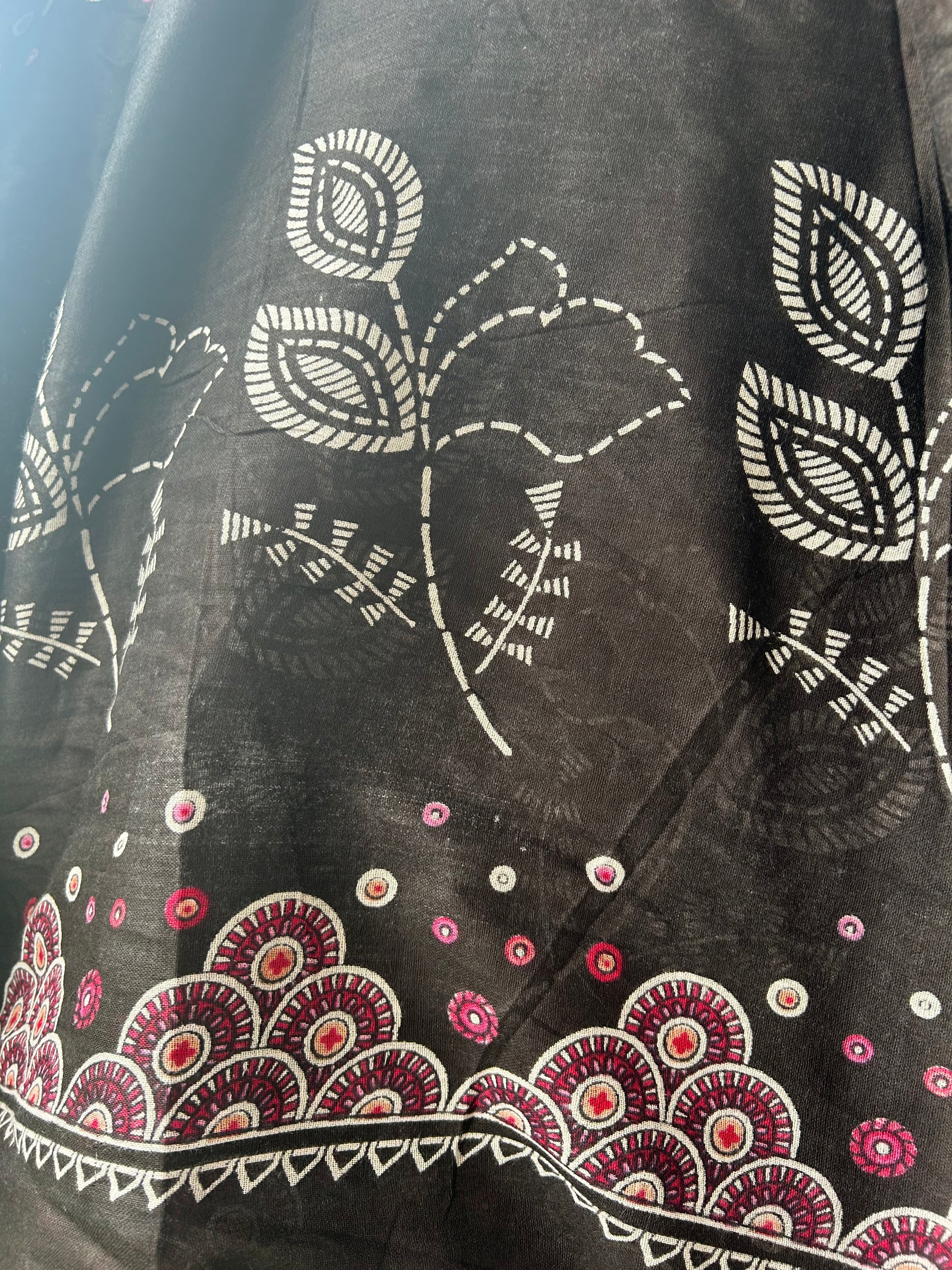 Three piece cotton Kurti set