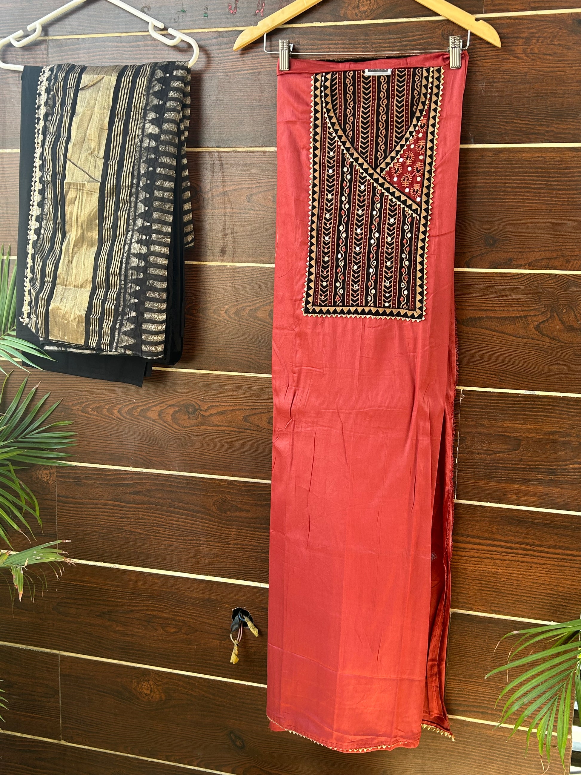 Unstitched three piece suit fabric