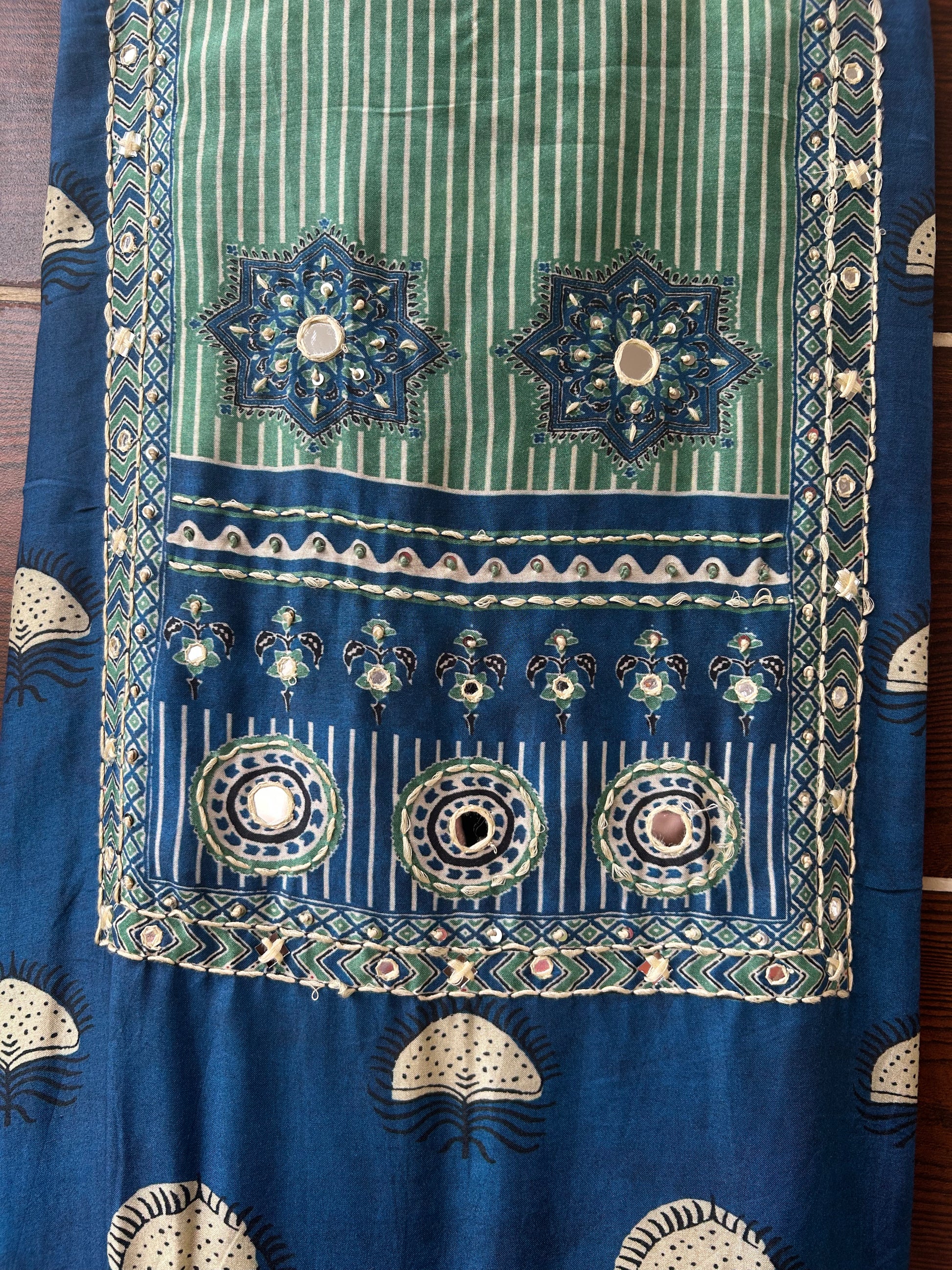 Unstitched three piece suit fabric