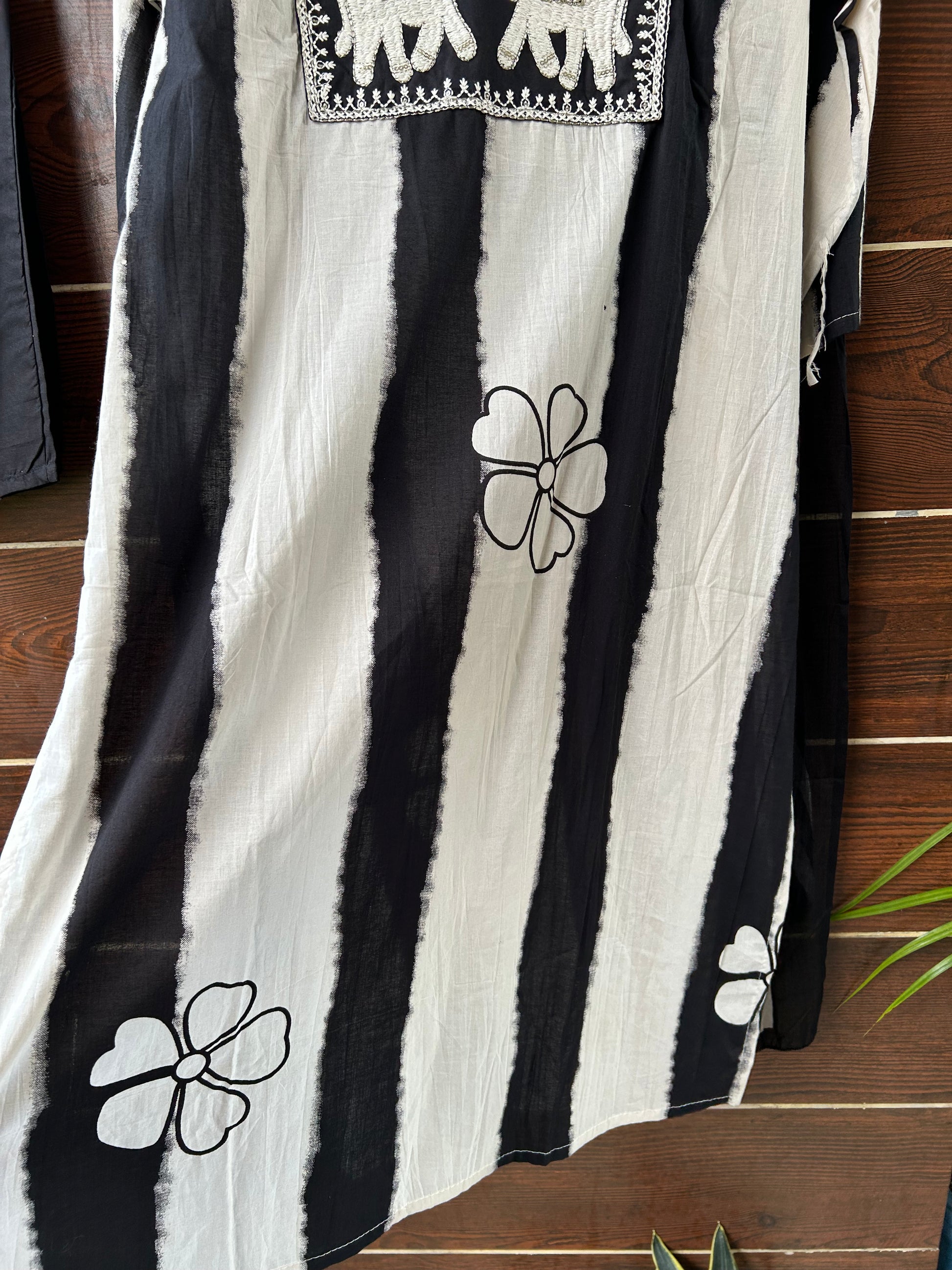 Pure cotton three piece kurta set