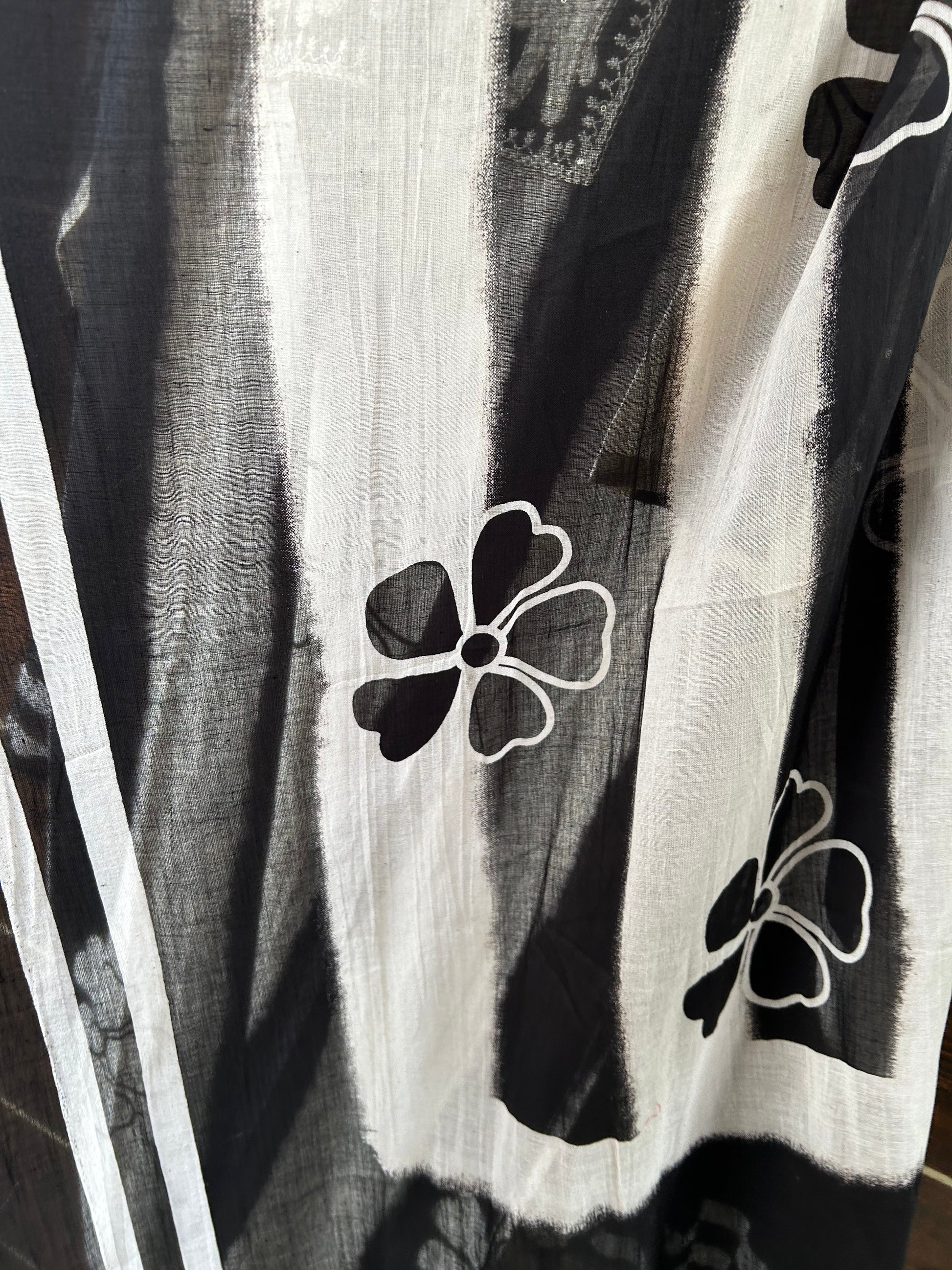 Pure cotton three piece kurta set