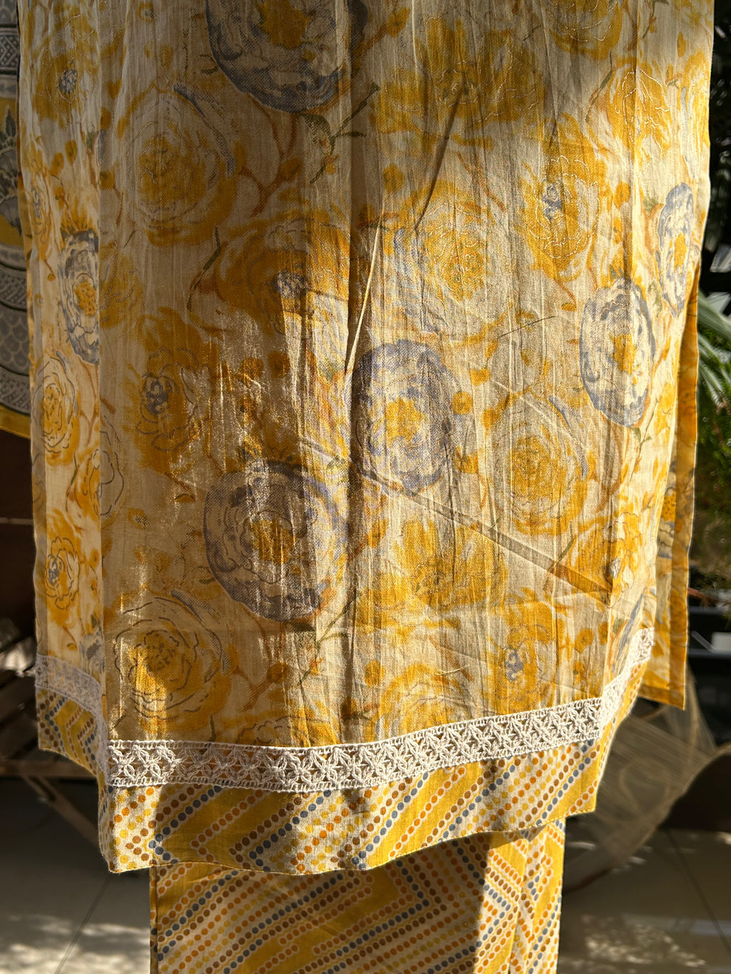 Three piece Kurti set