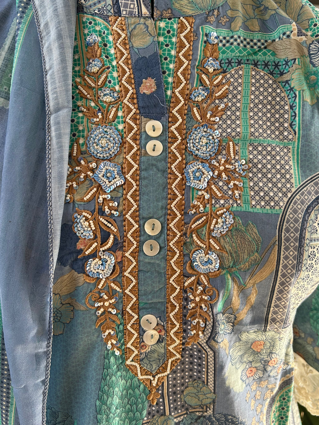 Three piece Kurti set